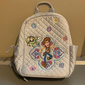 Vera Bradley NWOT Pixar Toy Story Ltd Ed.Mini Backpack light blue denim material